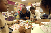 Group of students in a Middle Start School